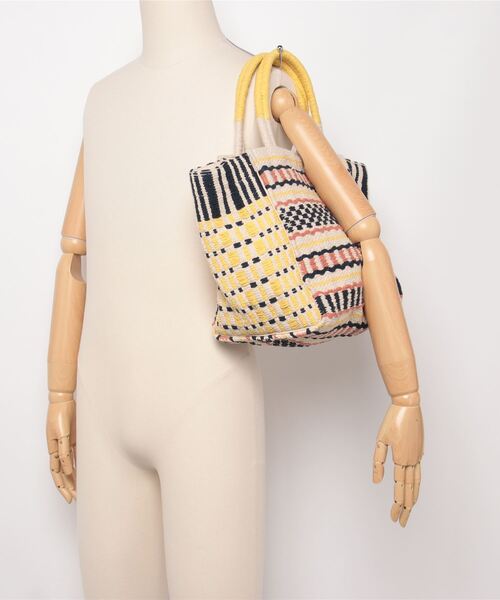 「Ray BEAMS」 かごバッグ ONE SIZE イエロー レディース_画像5