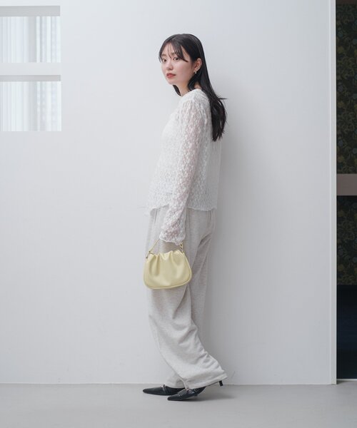 「Kastane」 ジャージパンツ 0 ホワイト レディース_画像6
