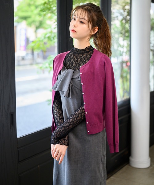 「MISCH MASCH」 キャミソールワンピース S ブルー レディース_画像3