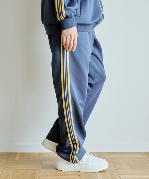 「KANGOL SPORT」 イージーパンツ LL カーキ レディース_画像6