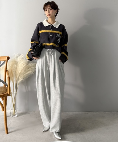 「Java」 スウェットパンツ MEDIUM ブラック レディース_画像2