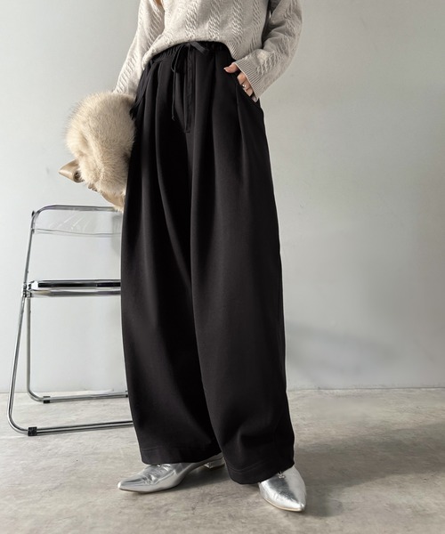 「Java」 スウェットパンツ MEDIUM ブラック レディース_画像5