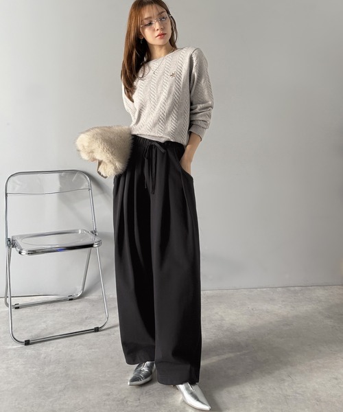 「Java」 スウェットパンツ MEDIUM ブラック レディース_画像8