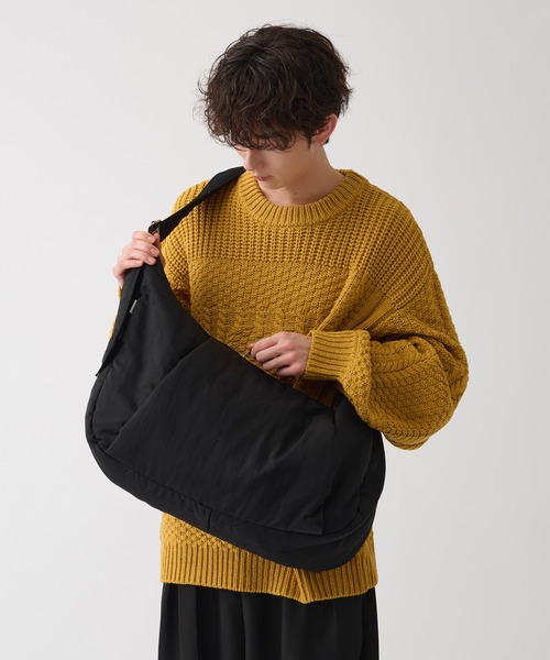 「WETTEMPT」 ショルダーバッグ ONE SIZE グレイッシュブルー メンズ_画像2