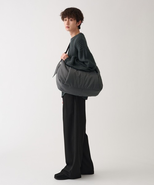 「WETTEMPT」 ショルダーバッグ ONE SIZE グレイッシュブルー メンズ_画像6