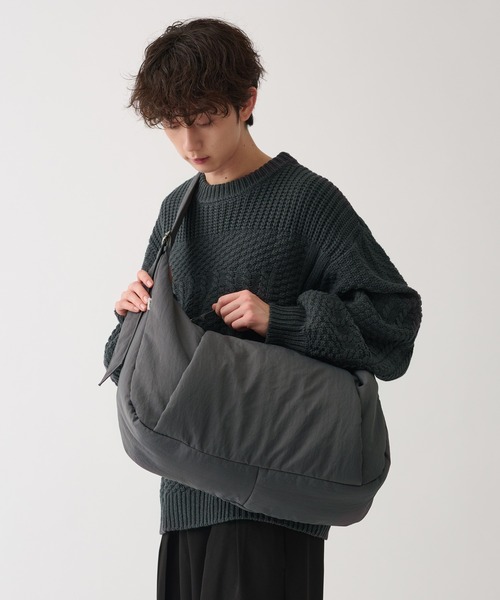 「WETTEMPT」 ショルダーバッグ ONE SIZE グレイッシュブルー メンズ_画像9