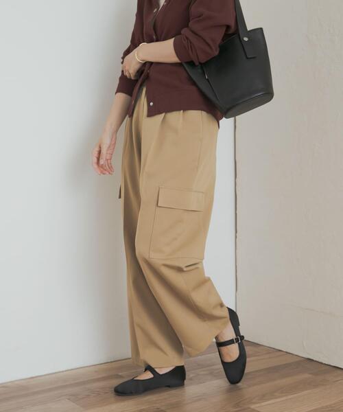 「URBAN RESEARCH DOORS」 カーゴパンツ SMALL ネイビー レディース_画像5