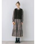 ワンピース 絨毯柄ワンピース「限定カラーあり」の詳細画像5