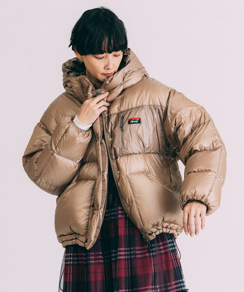 Danton（ダントン） ダウンコート 38 グレー レディース : ZOZOTOWN