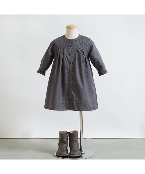 ワンピース シャツワンピース Hommage キルティングワンピース  