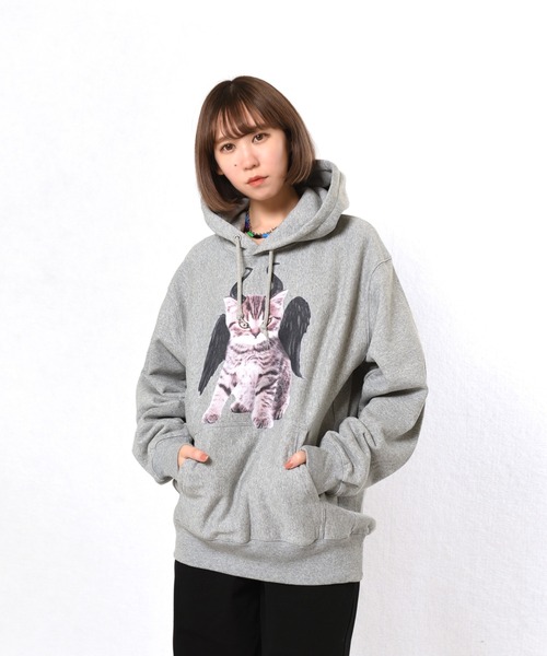 最安値豊富な パーカー PayPayモール店 - 通販 - PayPayモール EVIL CAT HOODIE ZOZOTOWN 得価新作