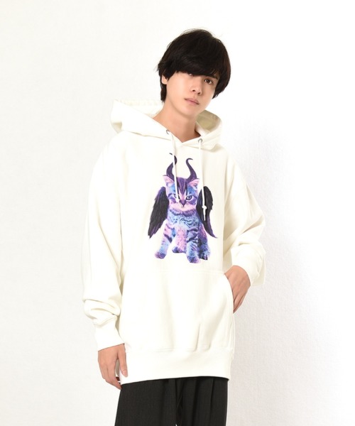 最安値豊富な パーカー PayPayモール店 - 通販 - PayPayモール EVIL CAT HOODIE ZOZOTOWN 得価新作