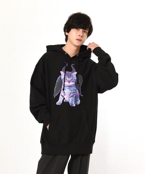 最安値豊富な パーカー PayPayモール店 - 通販 - PayPayモール EVIL CAT HOODIE ZOZOTOWN 得価新作