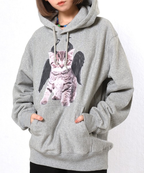 最安値豊富な パーカー PayPayモール店 - 通販 - PayPayモール EVIL CAT HOODIE ZOZOTOWN 得価新作