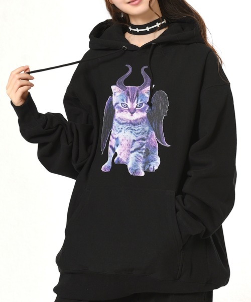 最安値豊富な パーカー PayPayモール店 - 通販 - PayPayモール EVIL CAT HOODIE ZOZOTOWN 得価新作