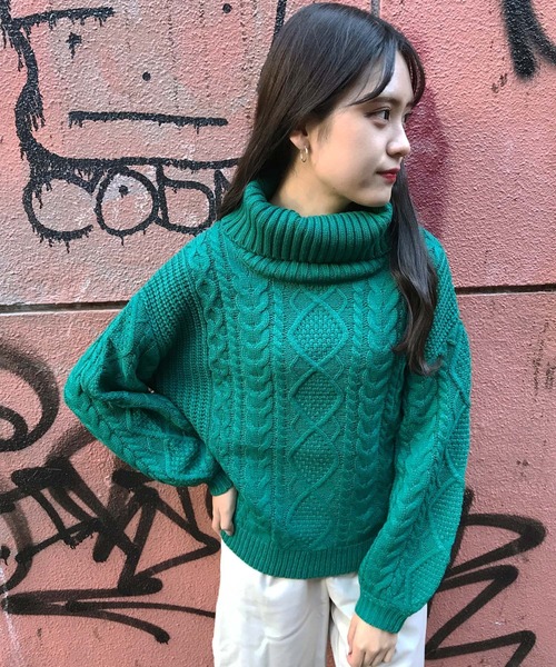 ニット オフタートルケーブルニット Zozotown Paypayモール店 通販 Paypayモール