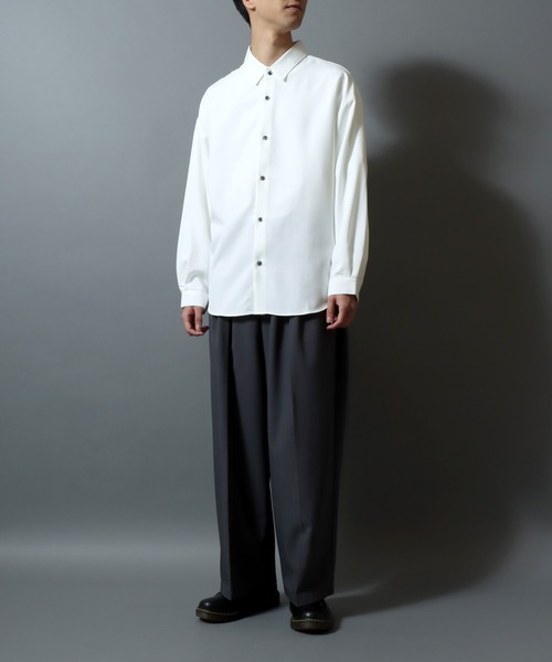 ANPAS（アンパス） シャツ MADE IN JAPAN Reflax(R) Oversize Balloon