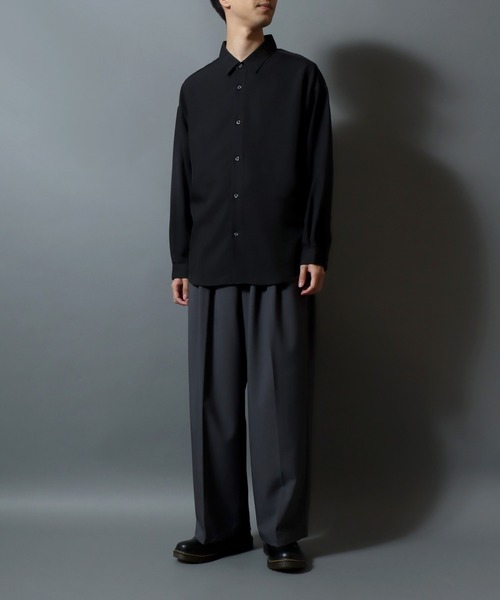 ANPAS（アンパス） シャツ MADE IN JAPAN Reflax(R) Oversize Balloon