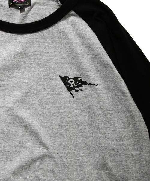 ROTAR（ローター） tシャツ WHEEL RIDE Raglan Tee ラグラン バック