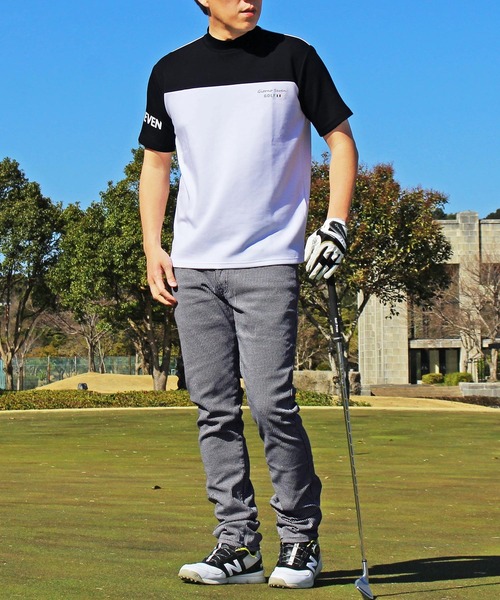 GIORNO SEVEN（ジョルノセブン） ゴルフ 接触冷感 半袖 ゴルフモック