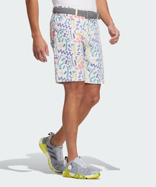 adidas パンツ グラフィックプリント ショートパンツ「adidas