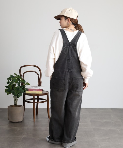 atONE（アットワン） サロペット オーバーオール 大人カジュアルデニム