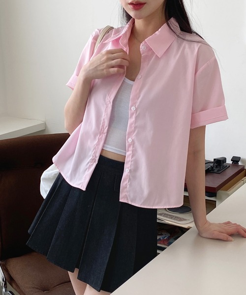 by muni:r ブラウス シャツ 「お気に入り登録数1.5万突破！」パステル