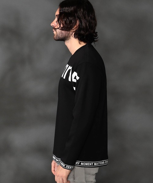 HIDEAWAYS NICOLE tシャツ 「WEB限定」ダンボールニットロゴプル