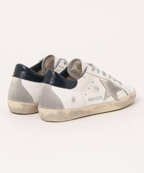 スニーカー SUPER-STAR LEATHER UPPER SUEDE STAR SHINY LEATHER レディース メンズの画像