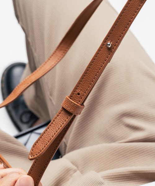 マグネットスナップ付 クロスボディ 日本未入荷♪ Zanchetti ZANCHETTI ザンケッティ ポシェット Zeta Crossbody