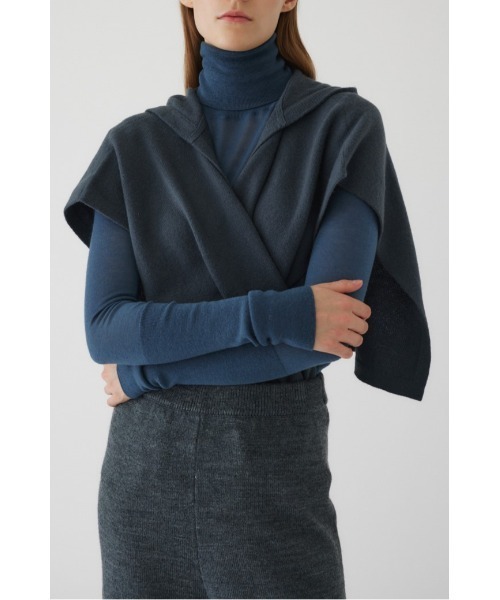 RIM.ARK ストール マフラー Hood poncho stole フードポンチョストール