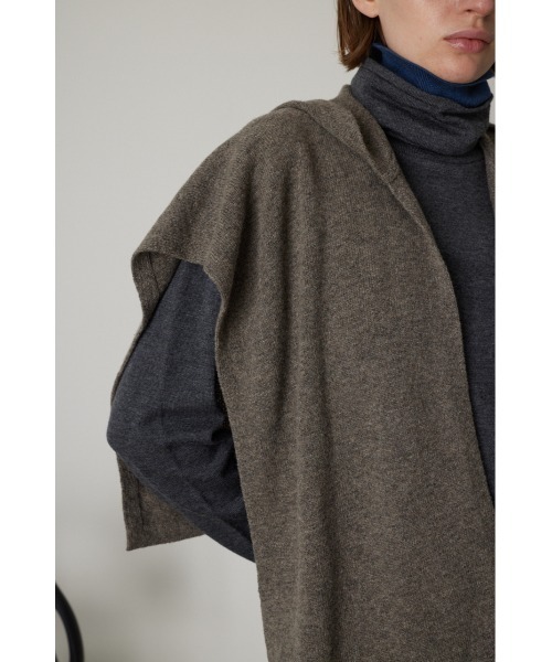 RIM.ARK ストール マフラー Hood poncho stole フードポンチョストール