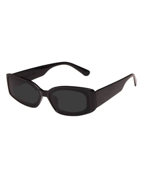 ブラック スクエア サングラス　y2k Theater code サングラス square frame sunglasses/スクエア