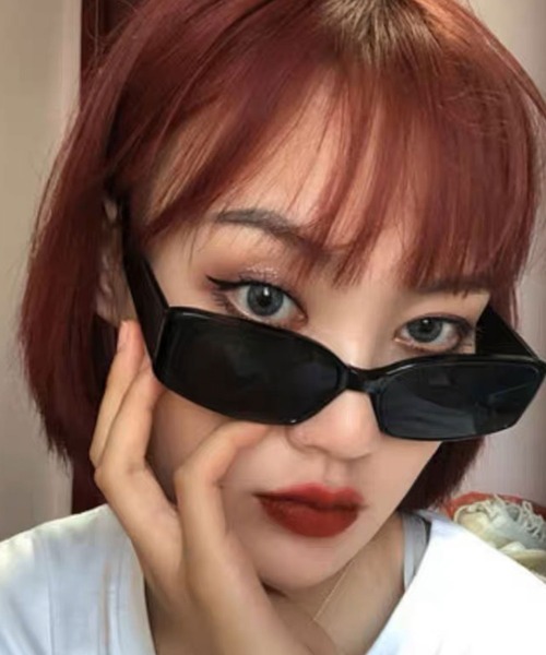 Theater code サングラス square frame sunglasses/スクエア