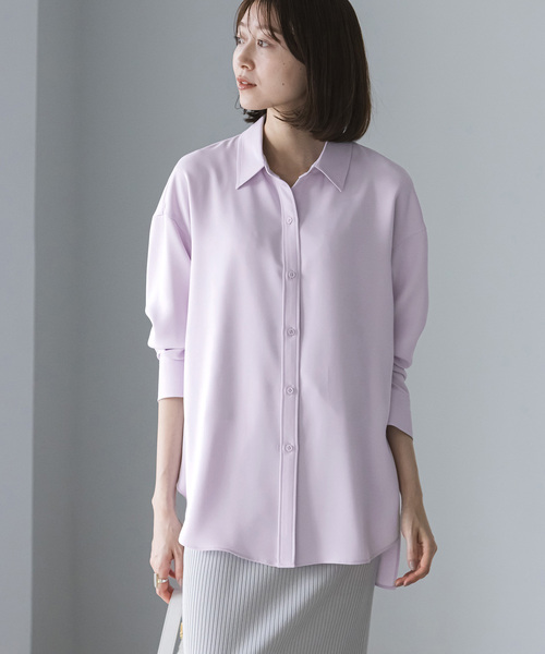 シーズンカラープレーンシャツ7 noble パープル（NOBLE シャツ