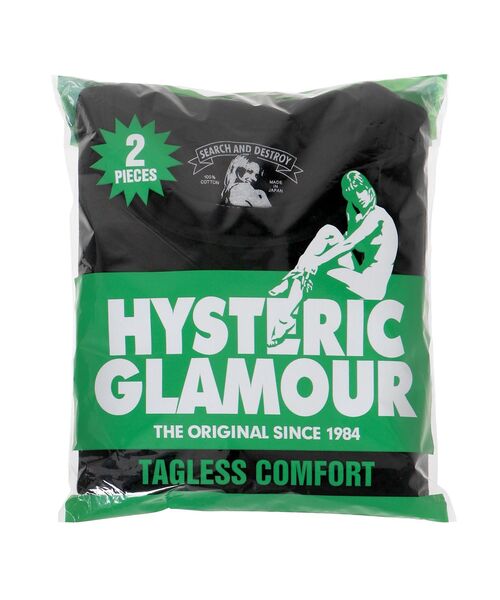 HYSTERIC GLAMOUR（ヒステリックグラマー） tシャツ HYS SYMBOL 2PACS
