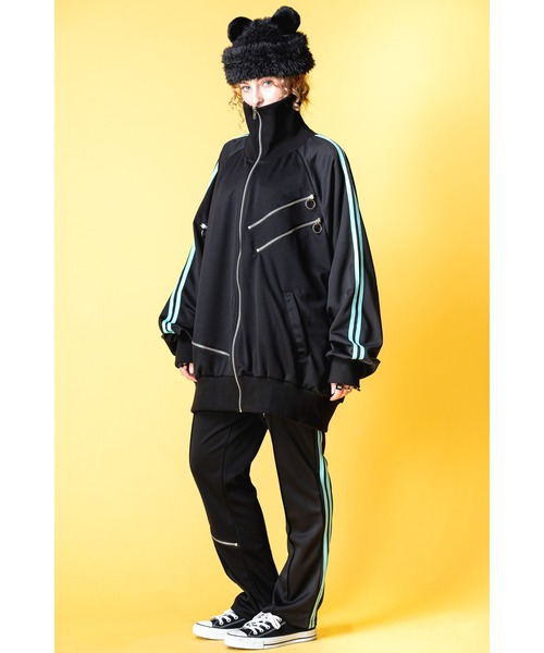 ankoROCK ボリュームネックジャージ 中古品 ankoROCK ジャージ スパンキーリングジップカルチャーボリューム