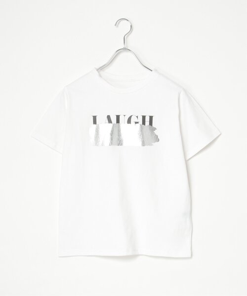 tシャツ EGLANTINE でかロゴプリント半袖Tシャツ「日本製」 レディース ce015-58993-d09b.jpg?basethum=225