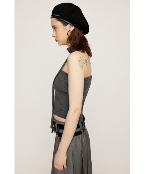 SLY（スライ） ニット セーター TIE SET BARE KNIT TOPS タイ セット