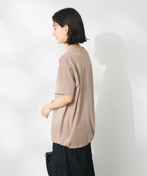 tシャツ フロントスピンドルプルオーバー レディース CRAFT STANDARD BOUTIQUE tシャツ 裾スピンドルプルオーバー