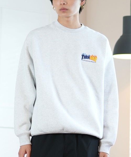 THRASHER スウェット 90s ビッグサイズ THRASHER/THRASHER×FREAK'S STORE /スラッシャー 別注 ビッグ