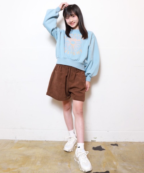 RiCO SUCRE（リコシュクレ） トレーナー フラワープリントプルオーバー