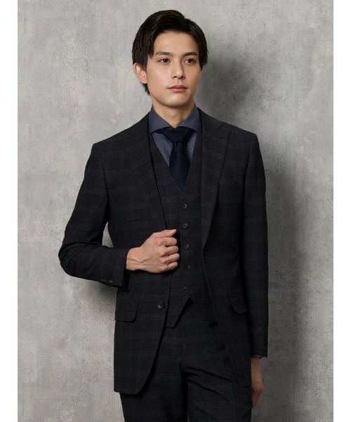 新品未使用✨A5 ベスト付き オールシーズン 上下洗える セットアップ スーツ Perfect Suit FActory（パーフェクト スーツ ファクトリー