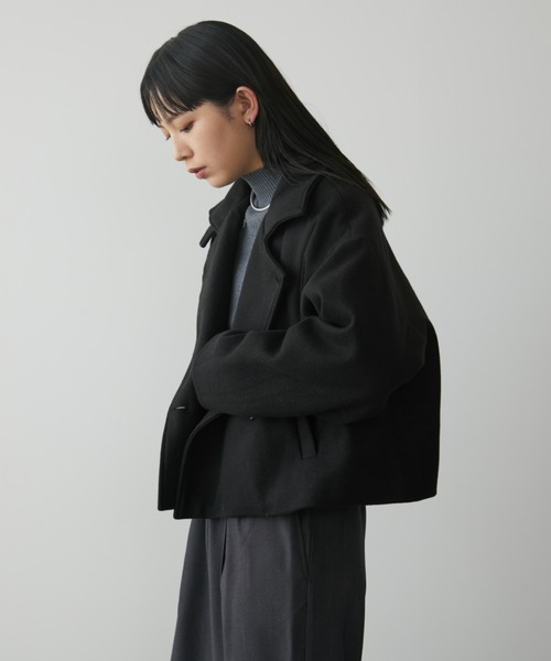 Aunt Marie's（アントマリーズ） コート アウター スタンドカラー3WAY