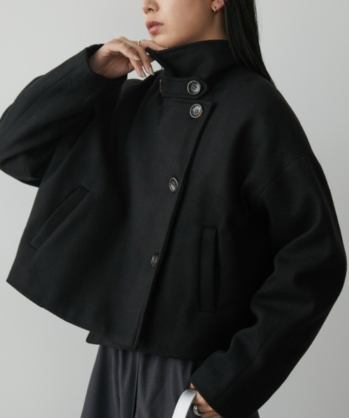 Aunt Marie's（アントマリーズ） コート アウター スタンドカラー3WAY