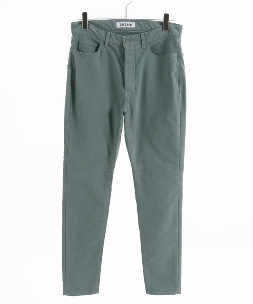 THEOREM パンツ mp12862-Comfy Mole-skin Stretch Tapered Pants 