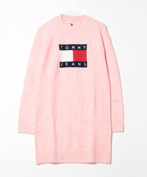 TOMMY JEANS（トミー・ジーンズ） ワンピース メランジフラッグ