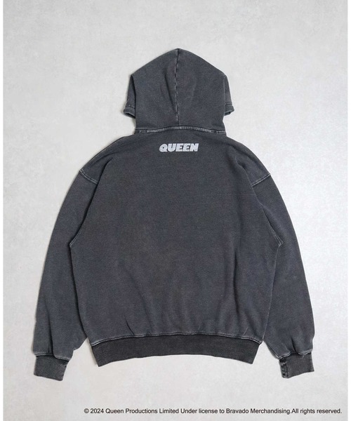 【激レア】クイーン　QUEEN バンドパーカー　プルオーバー　ブラック 新品 クイーン QUEEN フレディマーキュリー レディーガガ