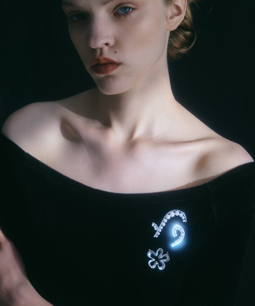 IRIS47（イリスフォーセブン） ブローチ 「IRIS 47」phacelia brooch