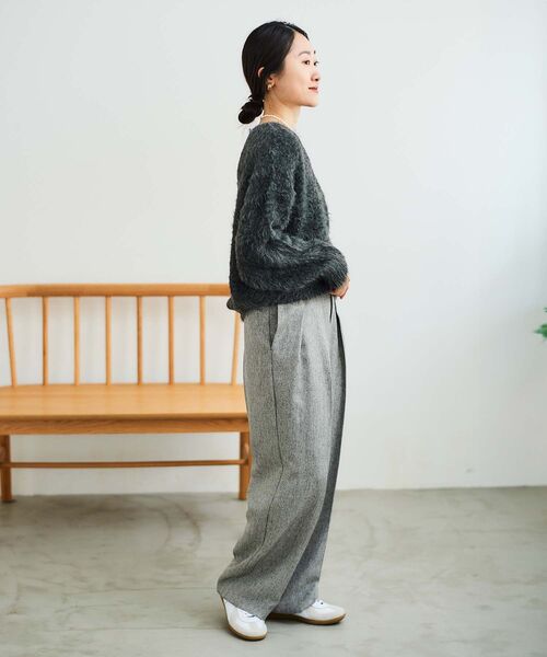 le.coeur blanc（ルクールブラン） ニット セーター ラメシャギー